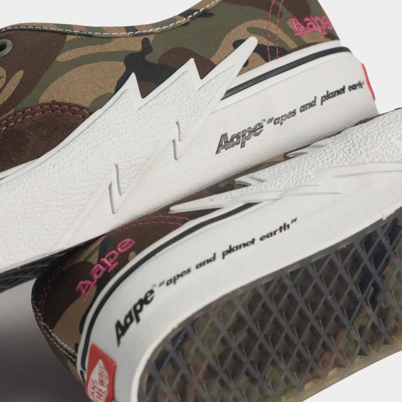 Vans Authentic X Aape Woodland Camo - Waffle Or Die